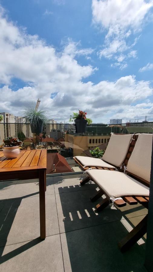 Ferienwohnung Penthouse Cosmopolit Brașov Exterior foto